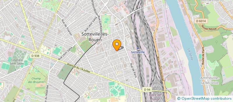 localisation de l'entreprise DANI AUTO  SOTTEVILLE-LES-ROUEN