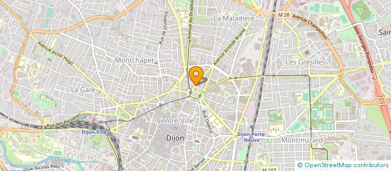 localisation de l'entreprise DANI-CA  DIJON