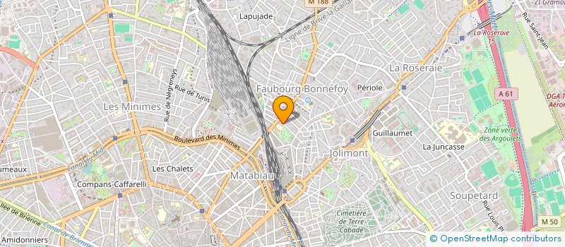 localisation de l'entreprise DANI CARVALLO (DC)  TOULOUSE