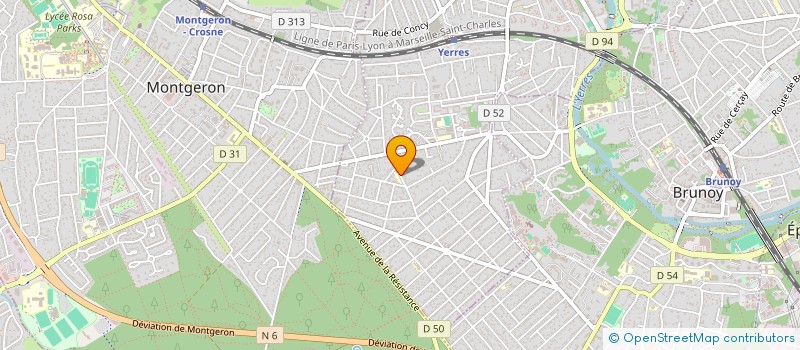 localisation de l'entreprise DANI RENOVATION à YERRES