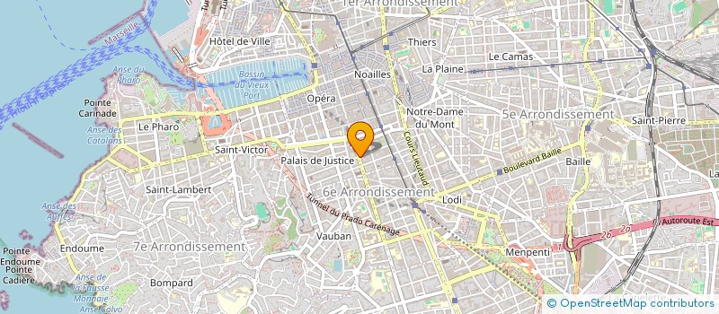 localisation de l'entreprise DANI & ROBIN  MARSEILLE