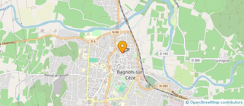 localisation de l'entreprise DANIA  BAGNOLS-SUR-CEZE