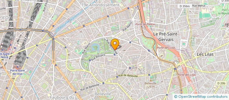 localisation de l'entreprise DANIA AMBULANCES à PARIS