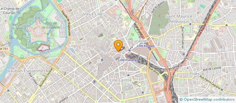 localisation de l'entreprise DANIA.COM à LILLE