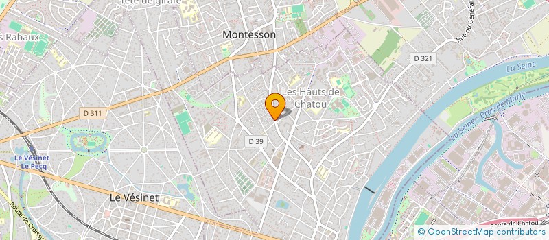 localisation de l'entreprise DANIA MANAGEMENT  CHATOU