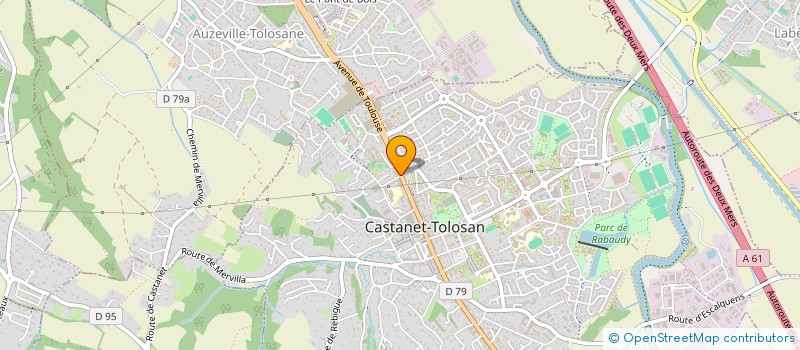localisation de l'entreprise DANIA TRANSPORT à CASTANET-TOLOSAN