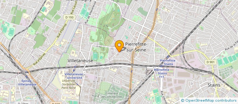 localisation de l'entreprise DANIAL DREAM à PIERREFITTE-SUR-SEINE