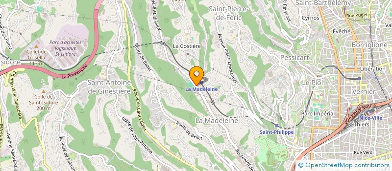 localisation de l'entreprise DANIBOIS à NICE