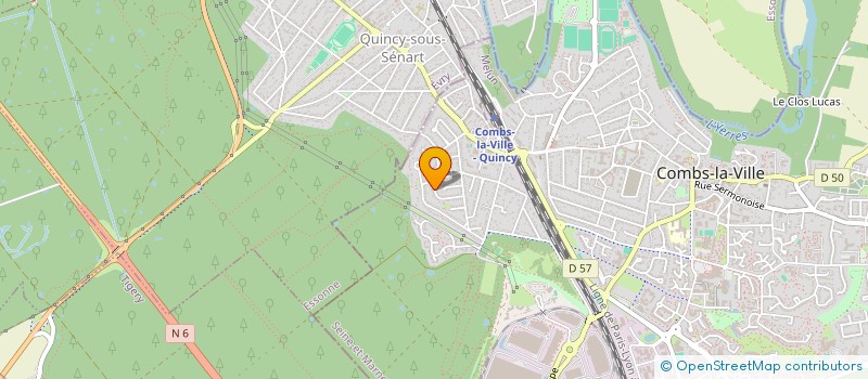 localisation de l'entreprise DANIEL 77  COMBS-LA-VILLE