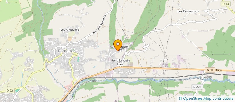 localisation de l'entreprise DANIEL  GAP