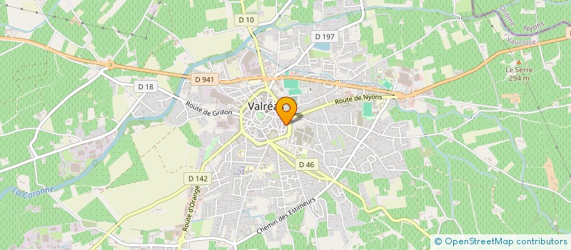 localisation de l'entreprise DANIEL à VALREAS
