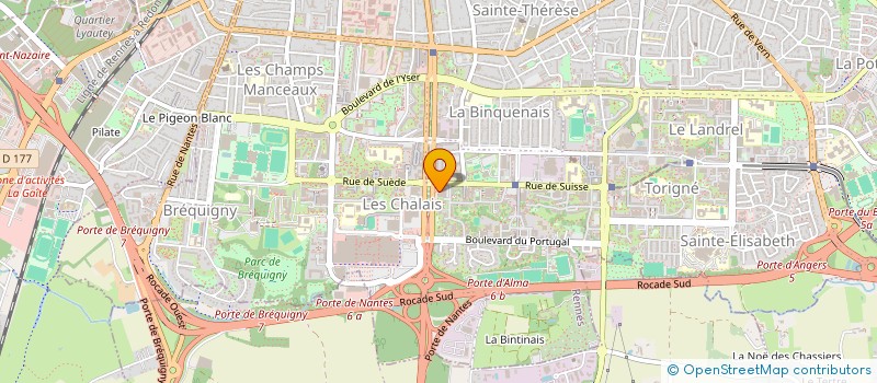 localisation de l'entreprise DANIEL AVOCATS ET ASSOCIES  RENNES