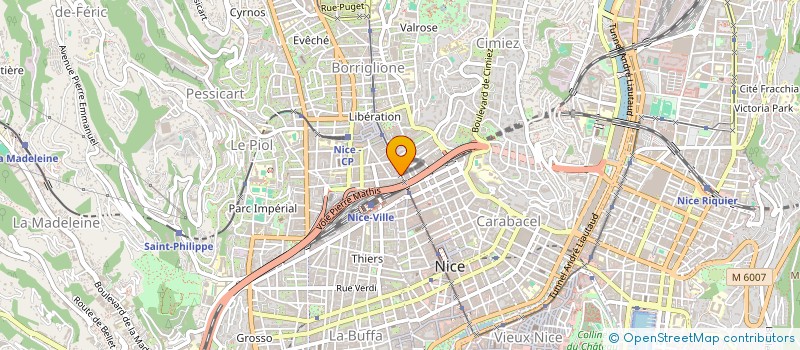 localisation de l'entreprise DANIEL'BAT à NICE