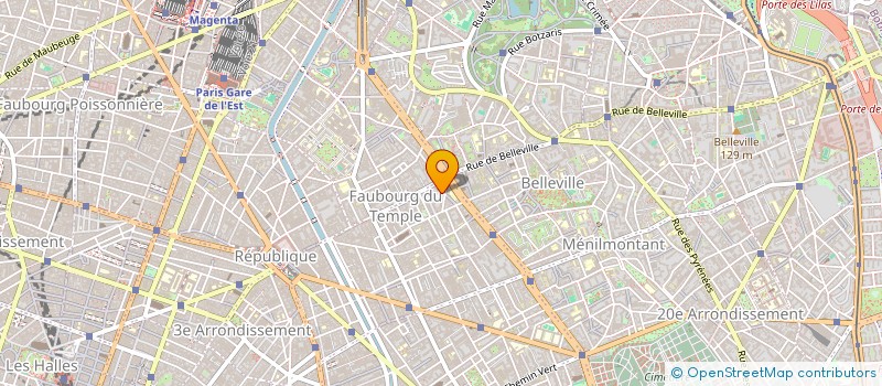 localisation de l'entreprise DANIEL BEAUTY  PARIS