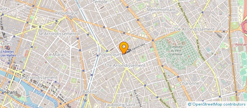 localisation de l'entreprise DANIEL BIS  PARIS