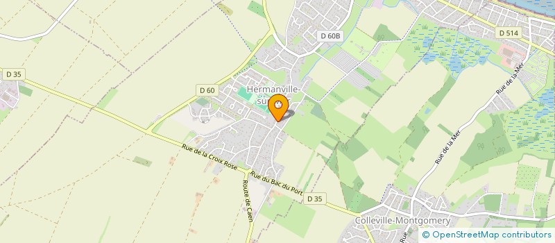 localisation de l'entreprise DANIEL BOULAY  HERMANVILLE-SUR-MER