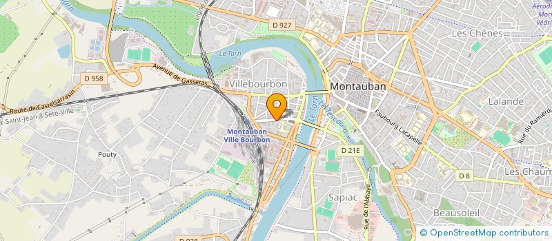 localisation de l'entreprise DANIEL BRAIG INDIVISION  MONTAUBAN