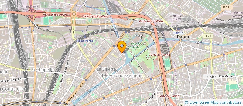 localisation de l'entreprise DANIEL CACHER à PARIS
