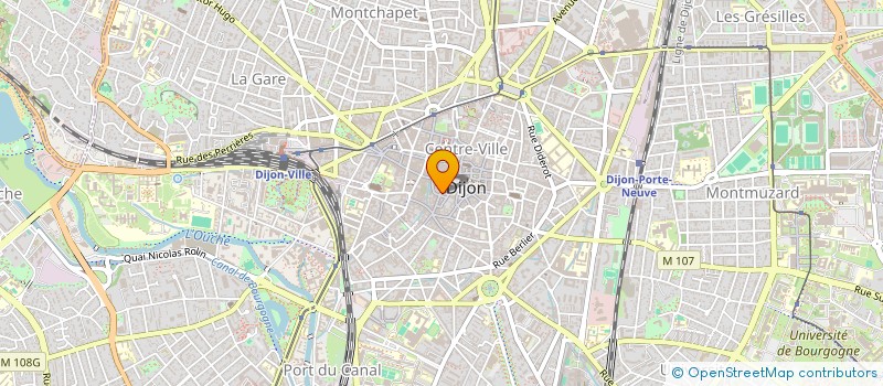 localisation de l'entreprise DANIEL D à DIJON