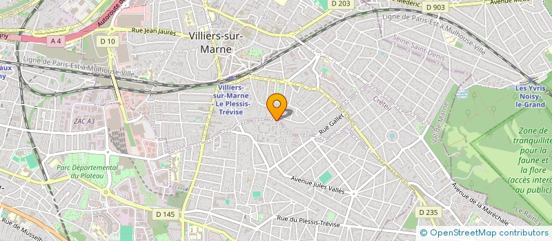 localisation de l'entreprise DANIEL DEPANN à CHAMPIGNY-SUR-MARNE