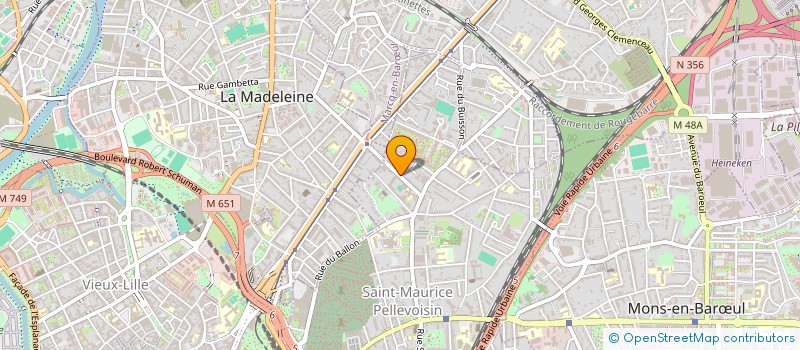 localisation de l'entreprise DANIEL ESSA à LILLE