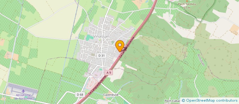 localisation de l'entreprise DANIEL ET CHANTAL  VINASSAN