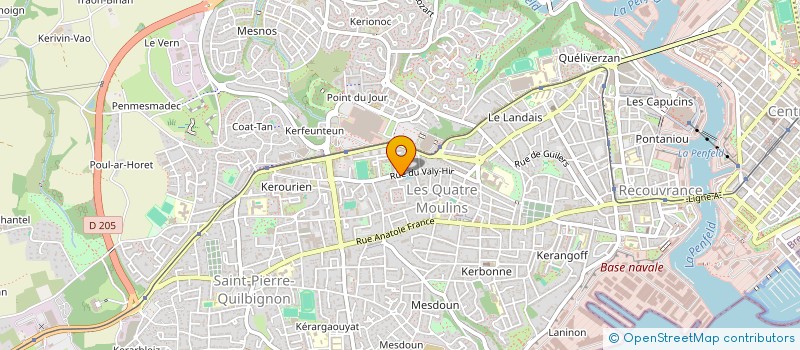 localisation de l'entreprise DANIEL ET PHILIPPE RAMOS à BREST