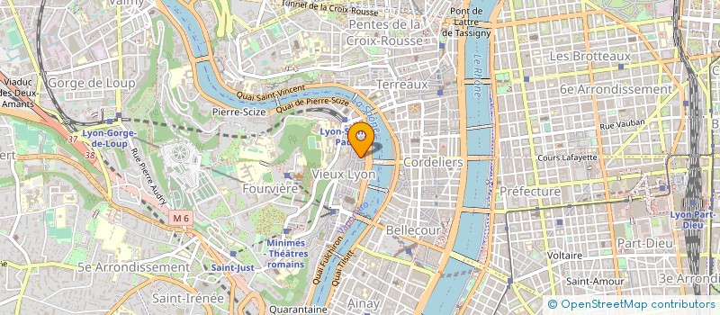 localisation de l'entreprise DANIEL ET SES FILS  LYON