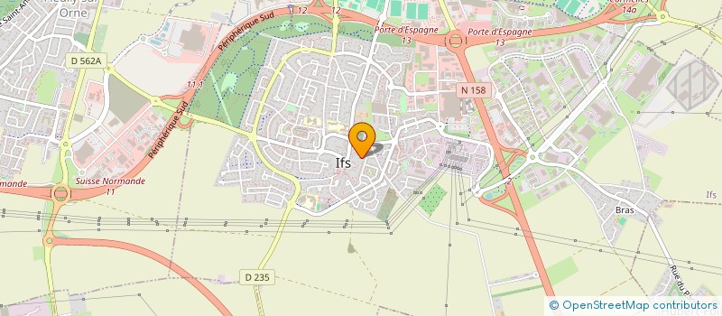 localisation de l'entreprise DANIEL & FILS  IFS