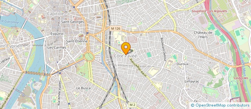 localisation de l'entreprise DANIEL GANGLOFF INDIVISION  TOULOUSE