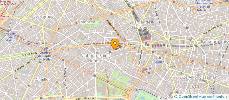 localisation de l'entreprise DANIEL GEFFROY MIROMESNIL à PARIS