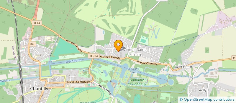 localisation de l'entreprise DANIEL JOUFFRAY EXPERTISES à VINEUIL-SAINT-FIRMIN