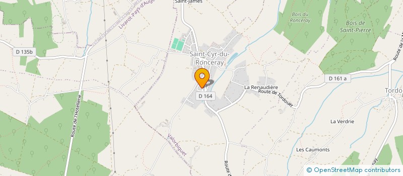 localisation de l'entreprise DANIEL LE CALLONNEC-PATIN  VALORBIQUET