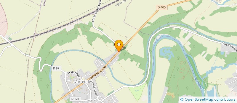 localisation de l'entreprise DANIEL LEFEVRE  VARREDDES