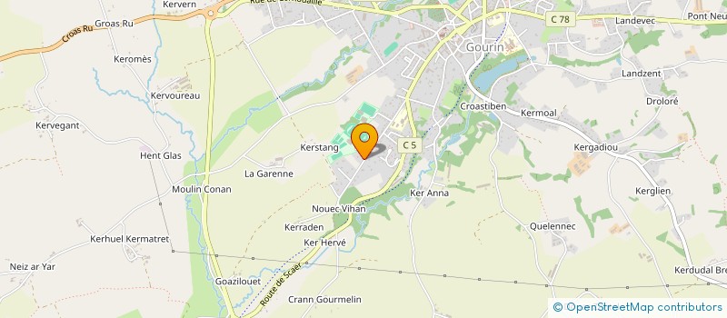 localisation de l'entreprise DANIEL LINCU  GOURIN