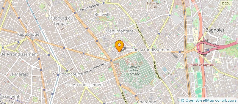 localisation de l'entreprise DANIEL MEILLEUR à PARIS