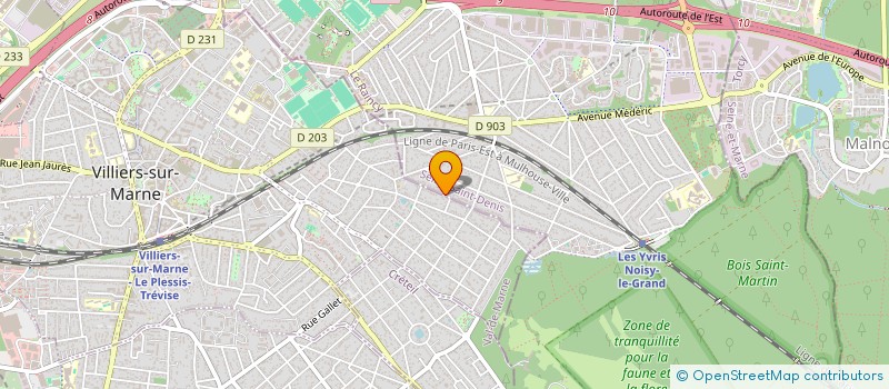 localisation de l'entreprise DANIEL MLYNARZ CONSULTING  VILLIERS-SUR-MARNE