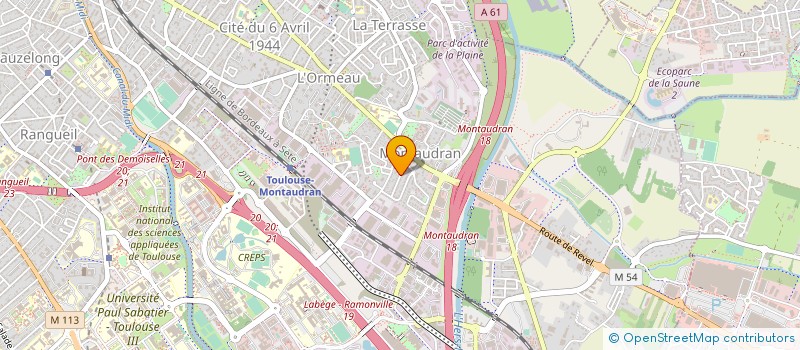 localisation de l'entreprise DANIEL PUIG à TOULOUSE