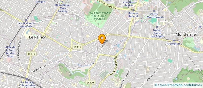 localisation de l'entreprise DANIEL RENOV à GAGNY