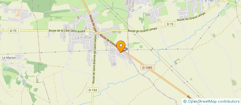 localisation de l'entreprise DANIEL ROUX CONSULTANT  LA FRETTE