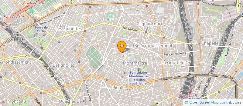 localisation de l'entreprise DANIEL RUBIN ARCHITECTE  PARIS