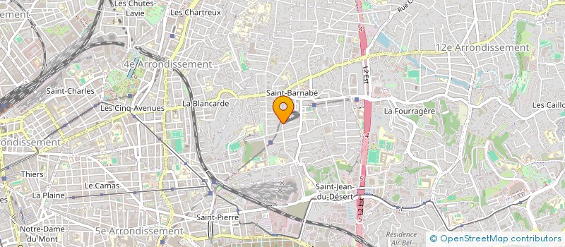 localisation de l'entreprise DANIEL SAINT AMAND à MARSEILLE