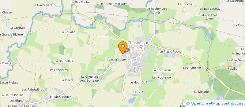 localisation de l'entreprise DANIEL SERVICES à CHASNE-SUR-ILLET
