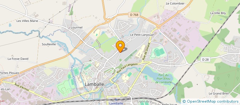 localisation de l'entreprise DANIEL VALO à LAMBALLE-ARMOR