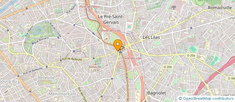 localisation de l'entreprise DANIELA  PARIS