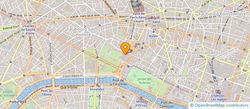 localisation de l'entreprise DANIELA.B à PARIS