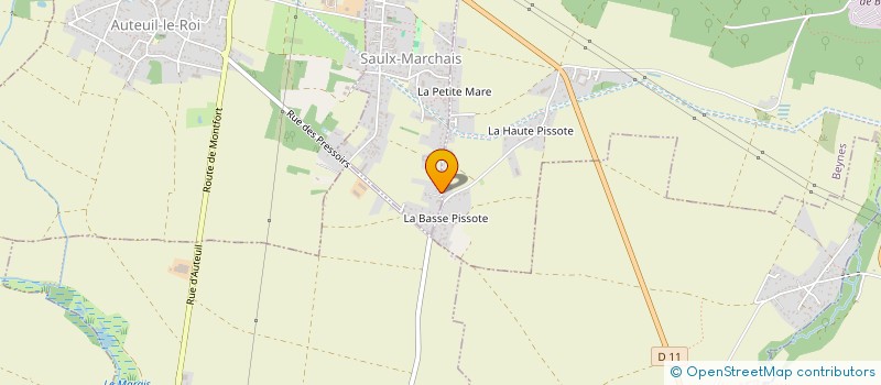 localisation de l'entreprise DANIELE  SAULX-MARCHAIS