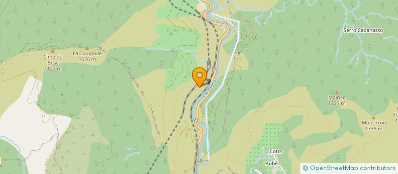 localisation de l'entreprise DANIELE ET PATRICK  BREIL-SUR-ROYA