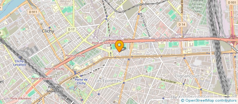 localisation de l'entreprise DANIELF CONSULTING à NEUILLY-SUR-SEINE