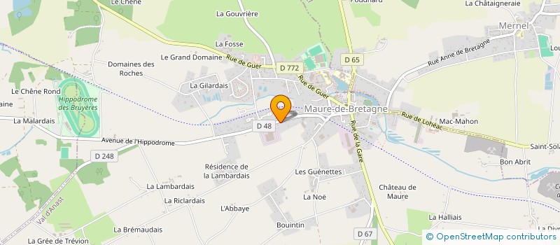 localisation de l'entreprise DANIELIAMBROISE  VAL D'ANAST